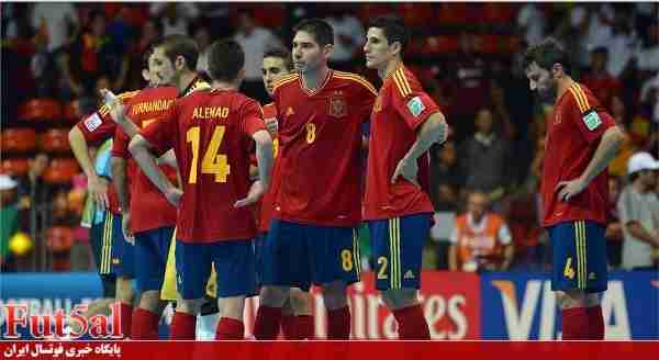 اسامی تیم ملی فوتسال اسپانیا