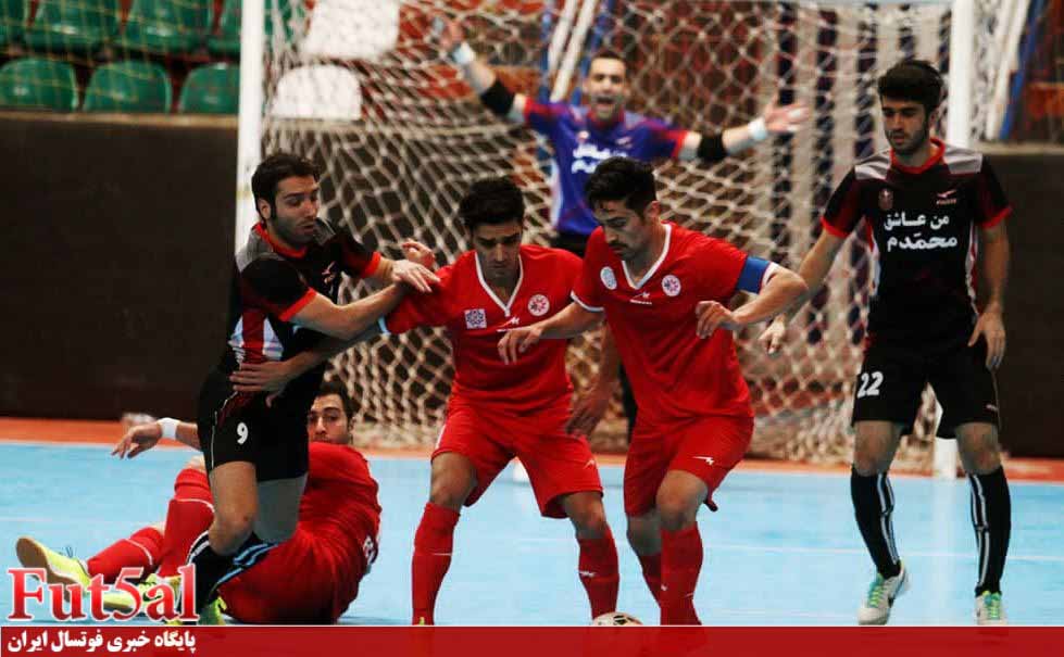 گزارش تصویری/بازی تیم های گیتی پسند اصفهان با میثاق تهران