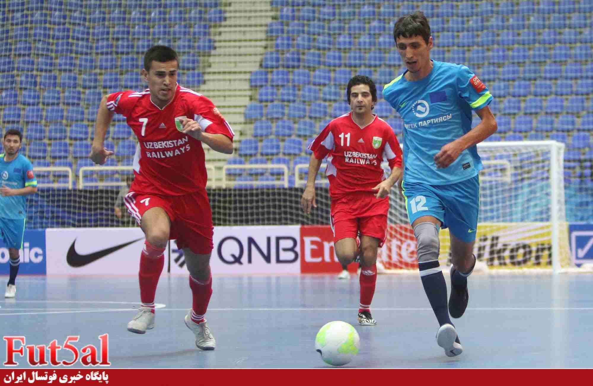 گزارش تصویری اختصاصی/بازی تیم های لکوموتیو ازبکستان با امجک قرقیزستان