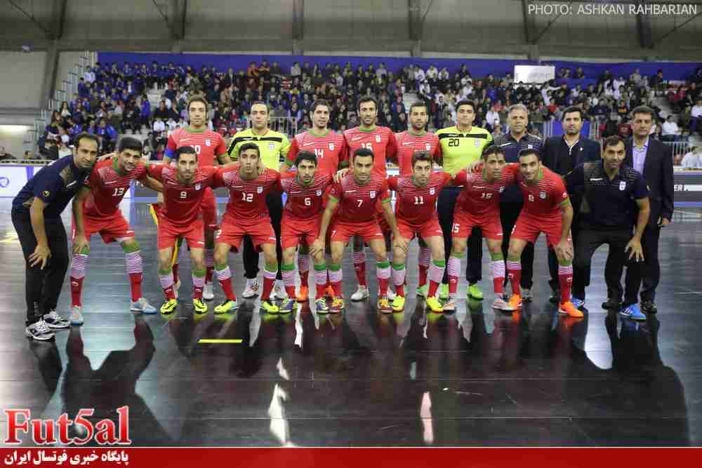 تیم ملی فوتسال ایران در رده پنجم جهان باقی ماند