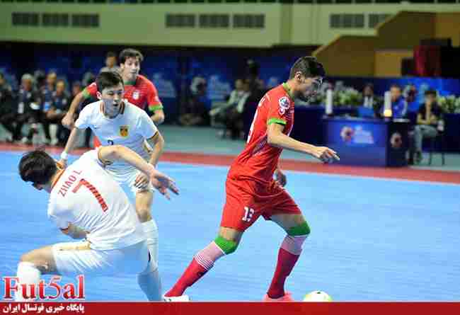 پیروزی پرگل چین مقابل اردن