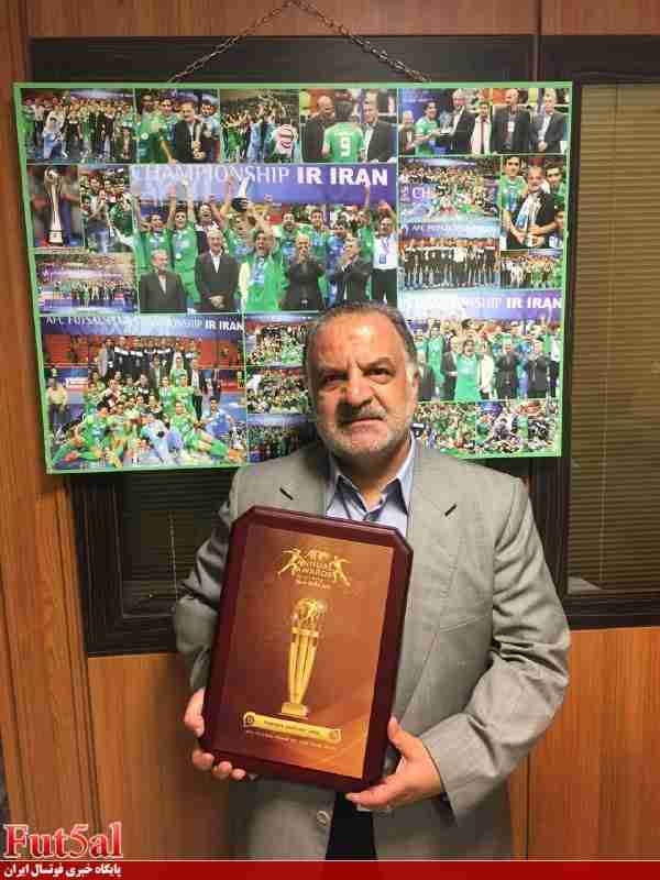 جایزه AFC به دست شمسایی و تاسیسات رسید