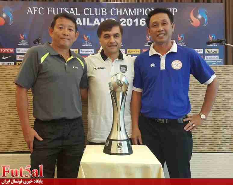 نشست خبری مربیان گروه چهارم جام باشگاه های آسیا