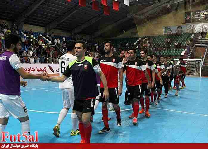 گزارش تصویری/بازی تیم های گیتی پسند اصفهان با شهروند ساری