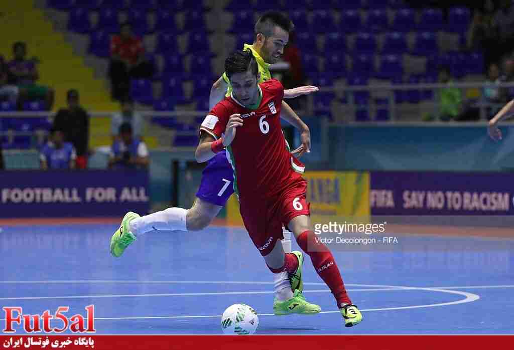 شکست ایران در نیمه نخست بازی با پاراگوئه