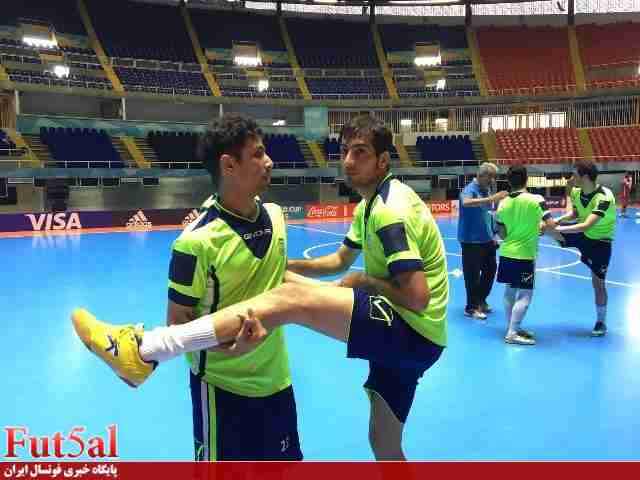 برگزاری آخرین جلسه تمرینی تیم ملی فوتسال در کلمبیا/گزارش تصویری