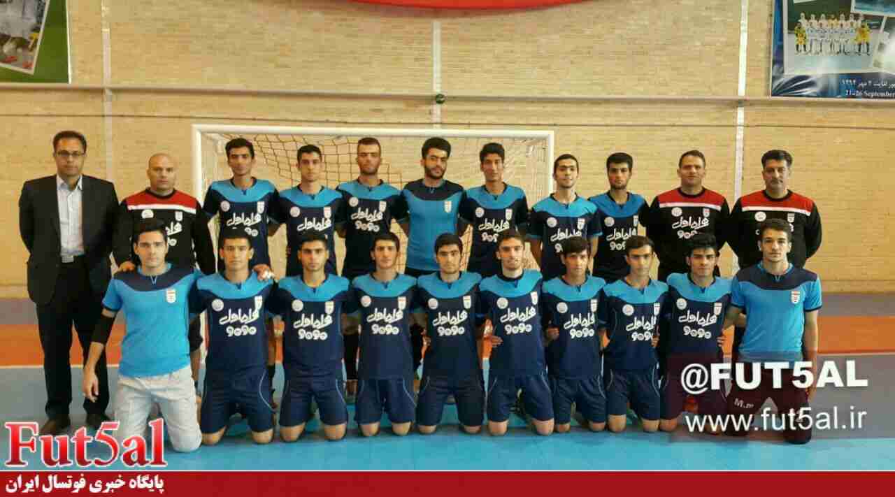 اعضای تیم فوتسال زیر ۲۰ سال ایران عازم فرانسه شدند