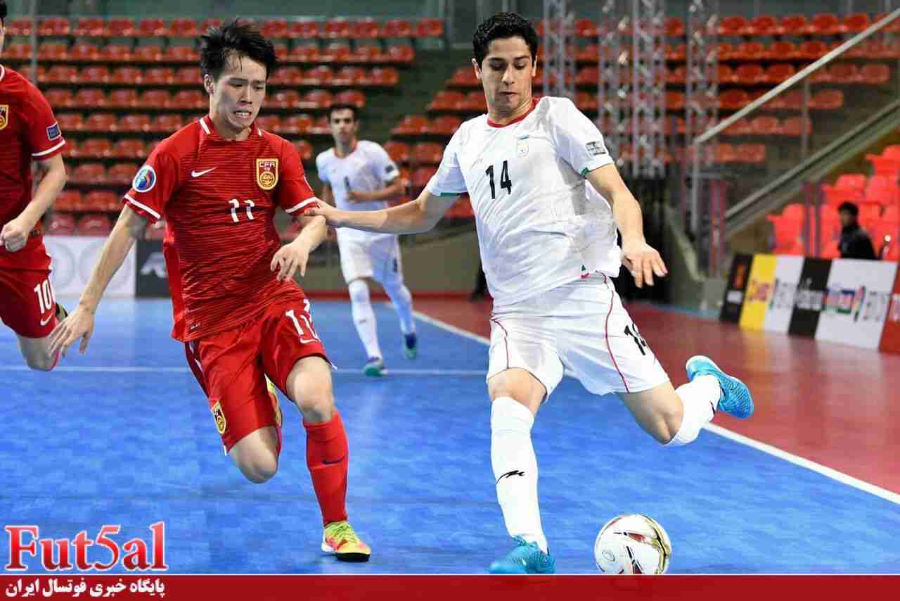 گزارش تصویری/ بازی تیم های ملی ایران و چین