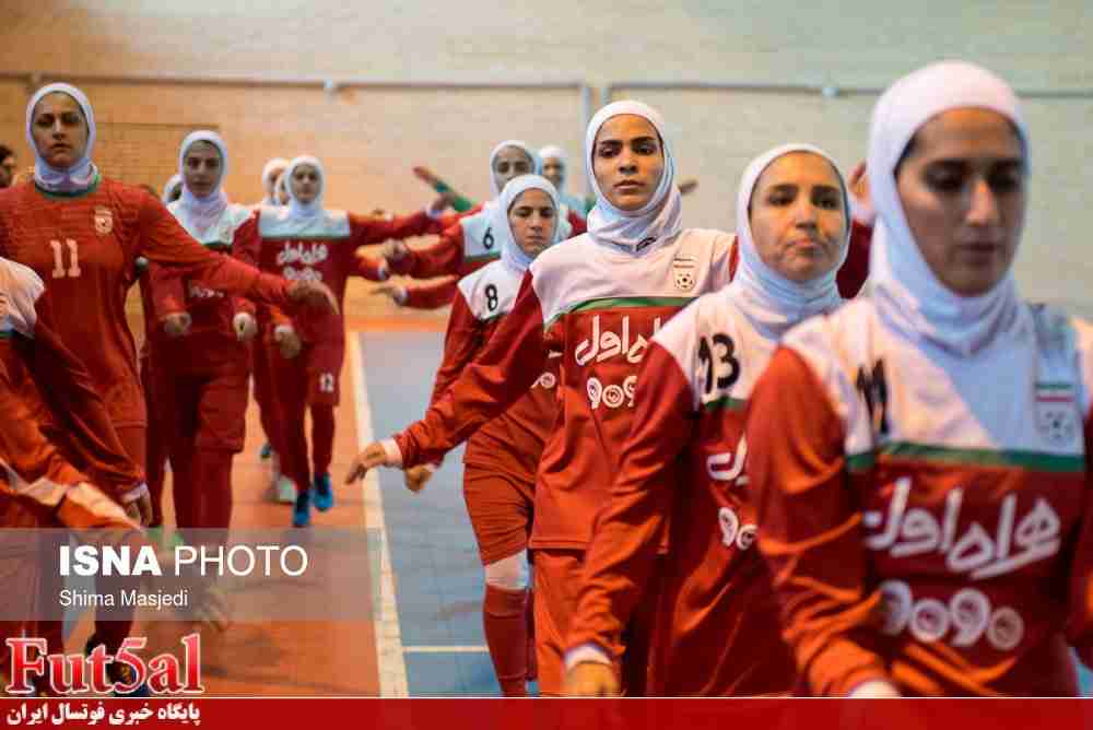 برگزاری دیدار دوستانه تیم های ملی فوتسال بانوان ایران و ایتالیا