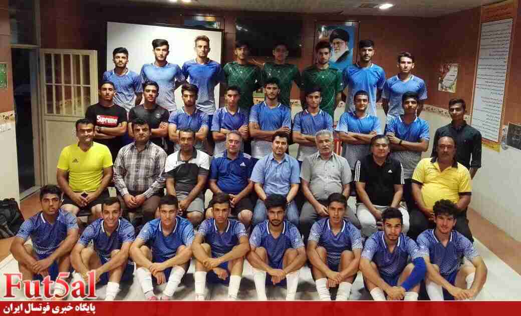 حضور ناظم‌الشریعه و دوران در اردوی تیم فوتبال دانش‌آموزی فارس