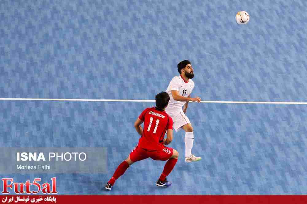 گزارش تصویری/ بازی تیم های ایران و افغانستان