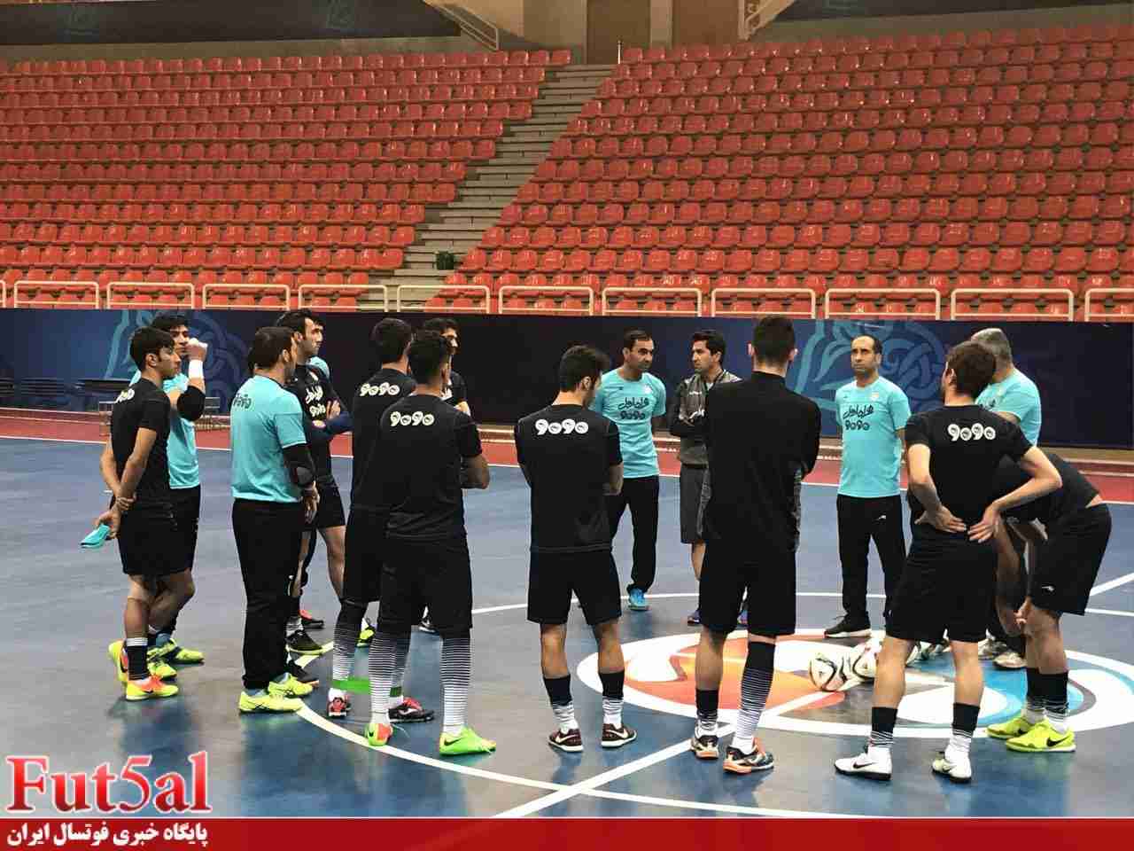 گزارش تصویری/تمرین تیم ملی فوتسال در اصفهان