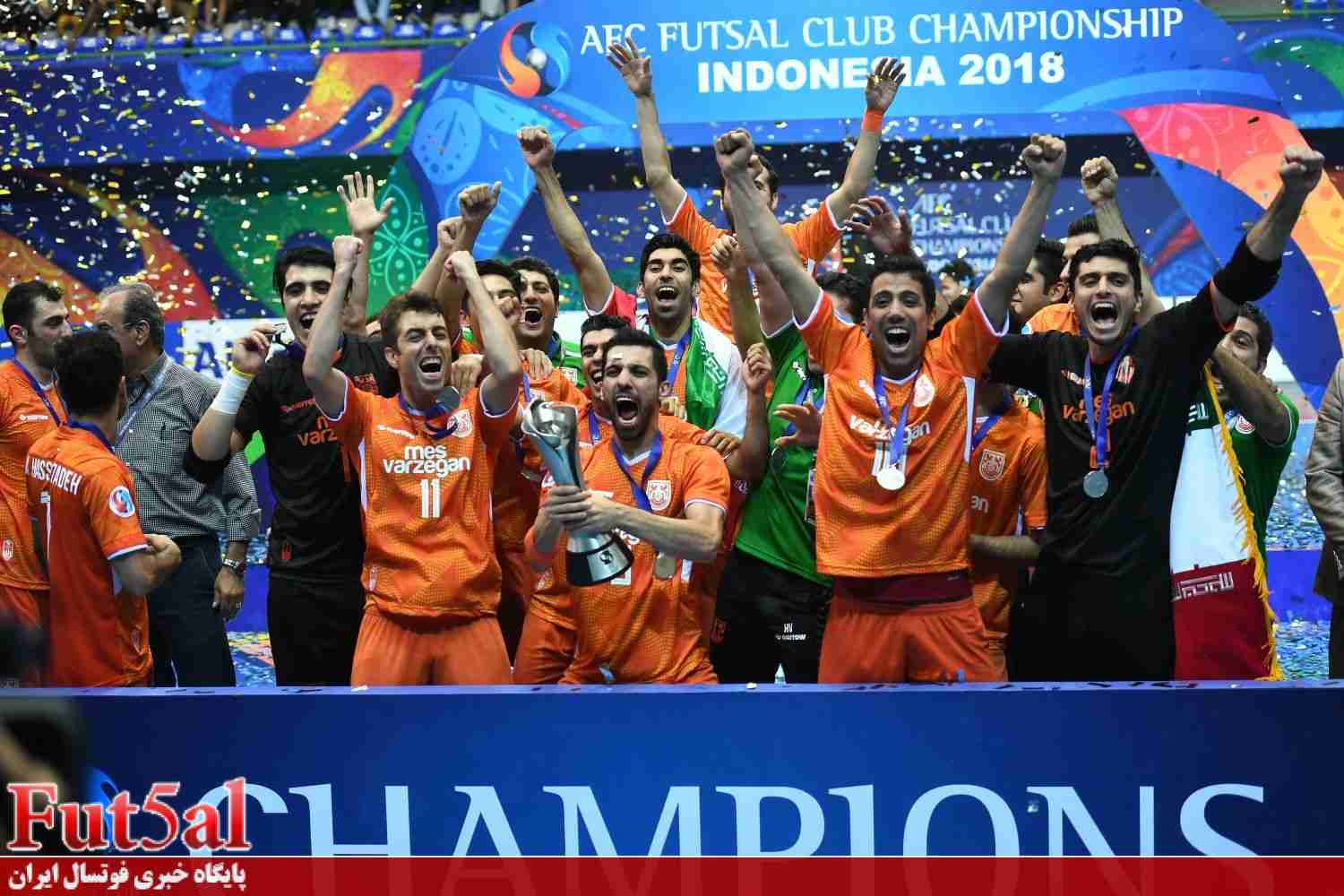 گزارش تصویری/مراسم اهدای جوایز و جام قهرمانی جام باشگاه های آسیا۲۰۱۸