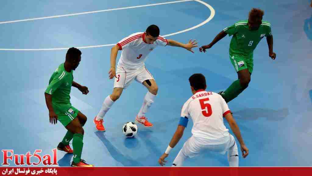 گزارش تصویری/بازی تیم های جوانان ایران با جزایر سلیمان
