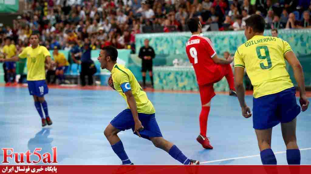 گزارش تصویری/ بازی تیم های ملی جوانان ایران و برزیل