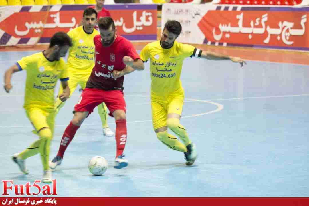 گزارش تصویری/بازی تیم های گیتی پسند اصفهان با هایپرشاهین شهر