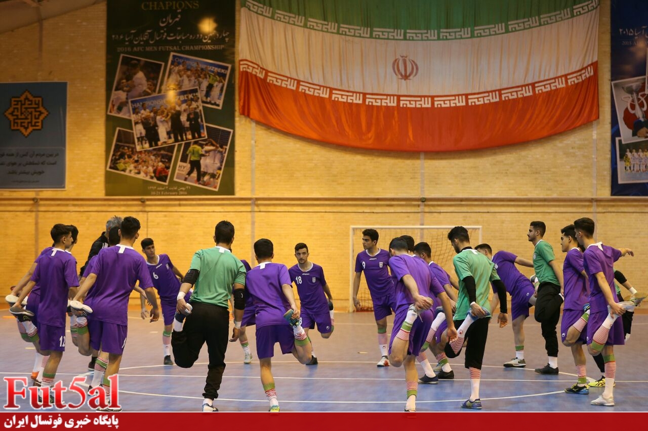 پایان اردوی تیم ملی فوتسال ایران