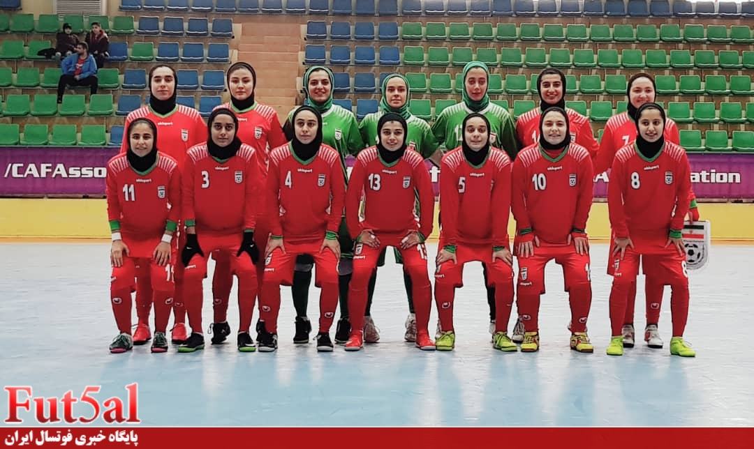 دختران ایران با ۱۲ گل ترکمنستان را شکست دادند