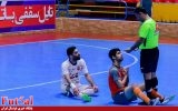گزارش تصویری/بازی تیم های گیتی پسند اصفهان با سن ایچ ساوه