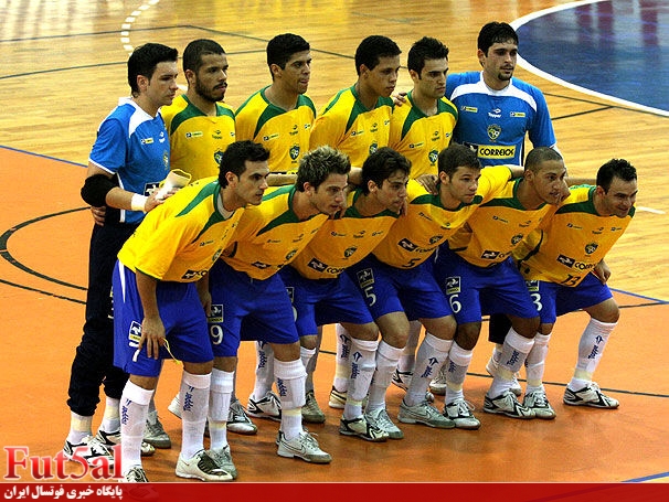 اعلام اسامی تیم ملی برزیل برای حضور در تورنمنت فوتسال