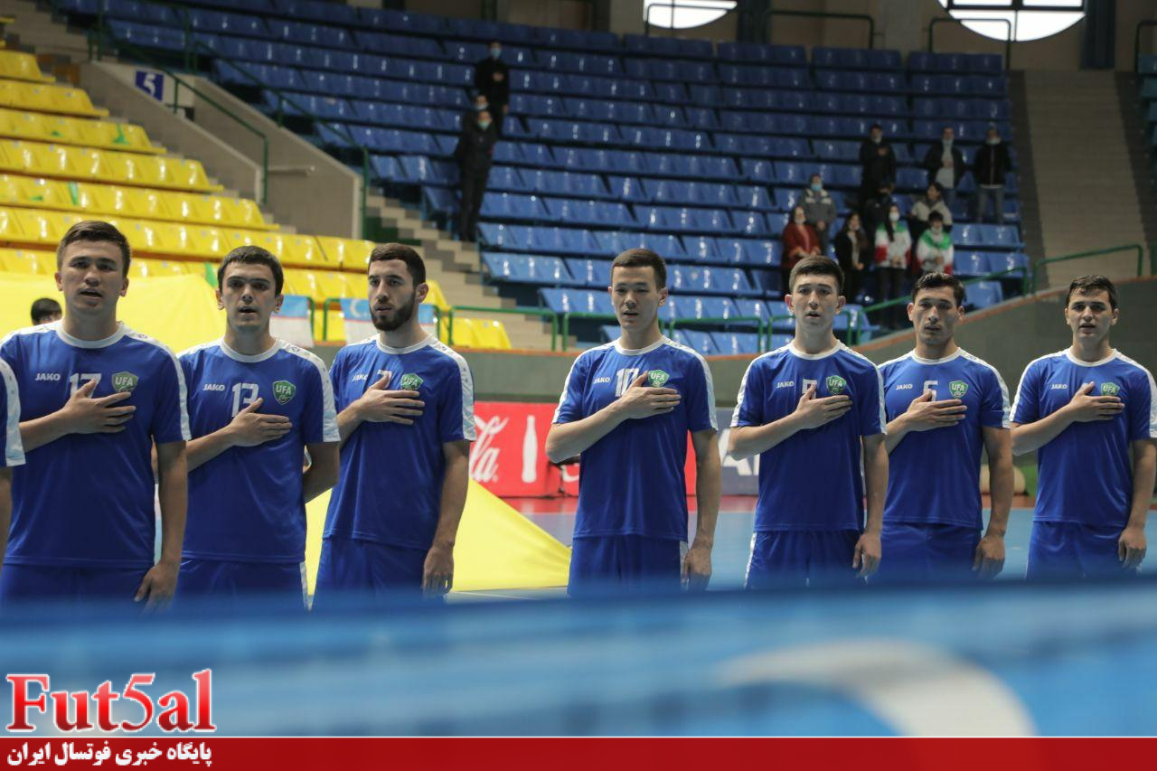 آماده سازی چراغ خاموش تیم ملی فوتسال ازبکستان/پیروزی رقیب ایران
