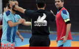 گزارش تصویری/ بازی تیم های فرش آرای مشهد با راگای تهران
