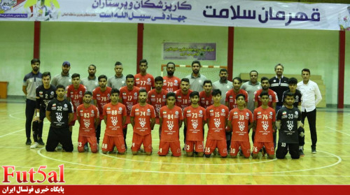 تیم آیندگان بندرعباس صدرنشین گروه دوم