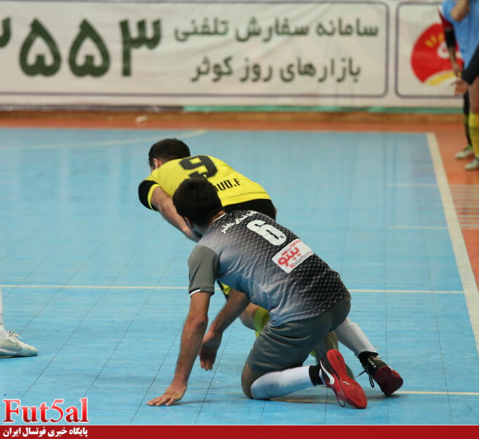 گزارش تصویری/ بازی تیم های کوثر اصفهان با ایمان شیراز