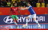 گزارش تصویری/ بازی تیم های برزیل و مراکش در یک چهارم نهایی جام جهانی فوتسال