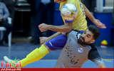گزارش تصویری/ بازی تیم های فرش آرای مشهد با فولاد زرند