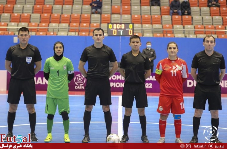 گزارش تصویری/ بازی تیم های فوتسال بانوان ایران و تاجیکستان
