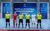 گزارش تصویری/ بازی تیم های ملی جوانان ایران و قرقیزستان در تورنمنت کافا
