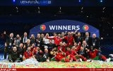 دَبِل پرتغال در قهرمانی فوتسال اروپا و جهان در حضور «فیگو» و «ریکاردینیو»+ گزارش تصویری فینال و جشن قهرمانی