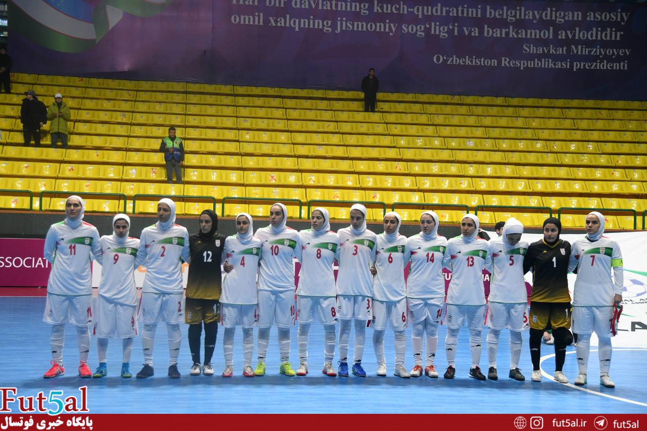 تورنمنت فوتسال بانوان کافا ۲۰۲۳_ازبکستان/ پیروزی پرگل تیم ملی فوتسال ایران برابر تاجیکستان