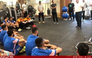 اختصاصی Fut5al/ عیادت شمسایی بی‌پاسخ نماند؛ حسین شمس در تمرین تیم ملی حاضر شد