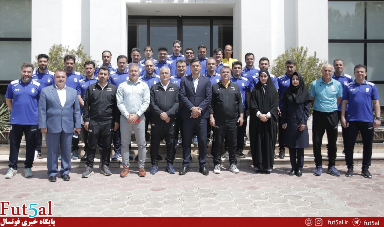 برگزاری کلاس مربیگری سطح ۳ فوتسال آسیا برگزاری کلاس مربیگری سطح ۳ فوتسال آسیا