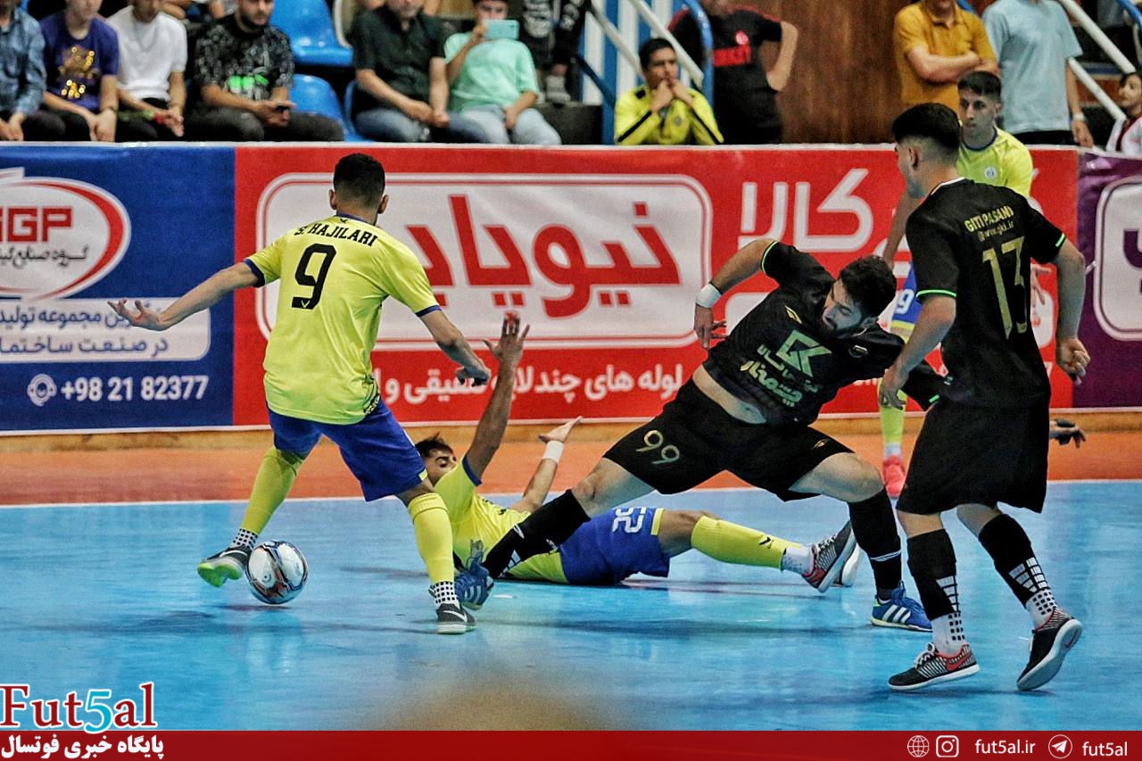 گزارش تصویری دیدار تیم‌های گیتی‌پسند و پالایش نفت بندرعباس