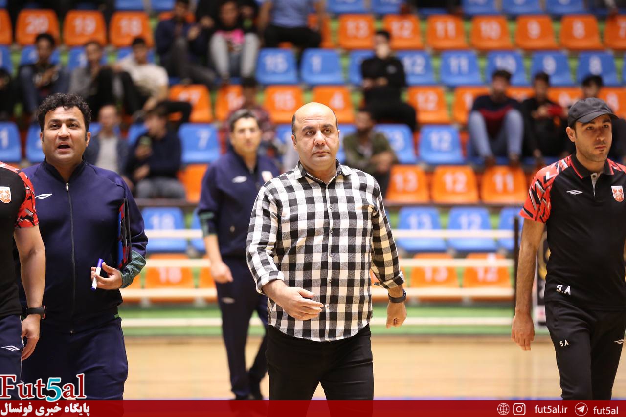 تقی‌پور: بازیکنانم بزرگی خود را به فوتسال ایران ثابت کردند