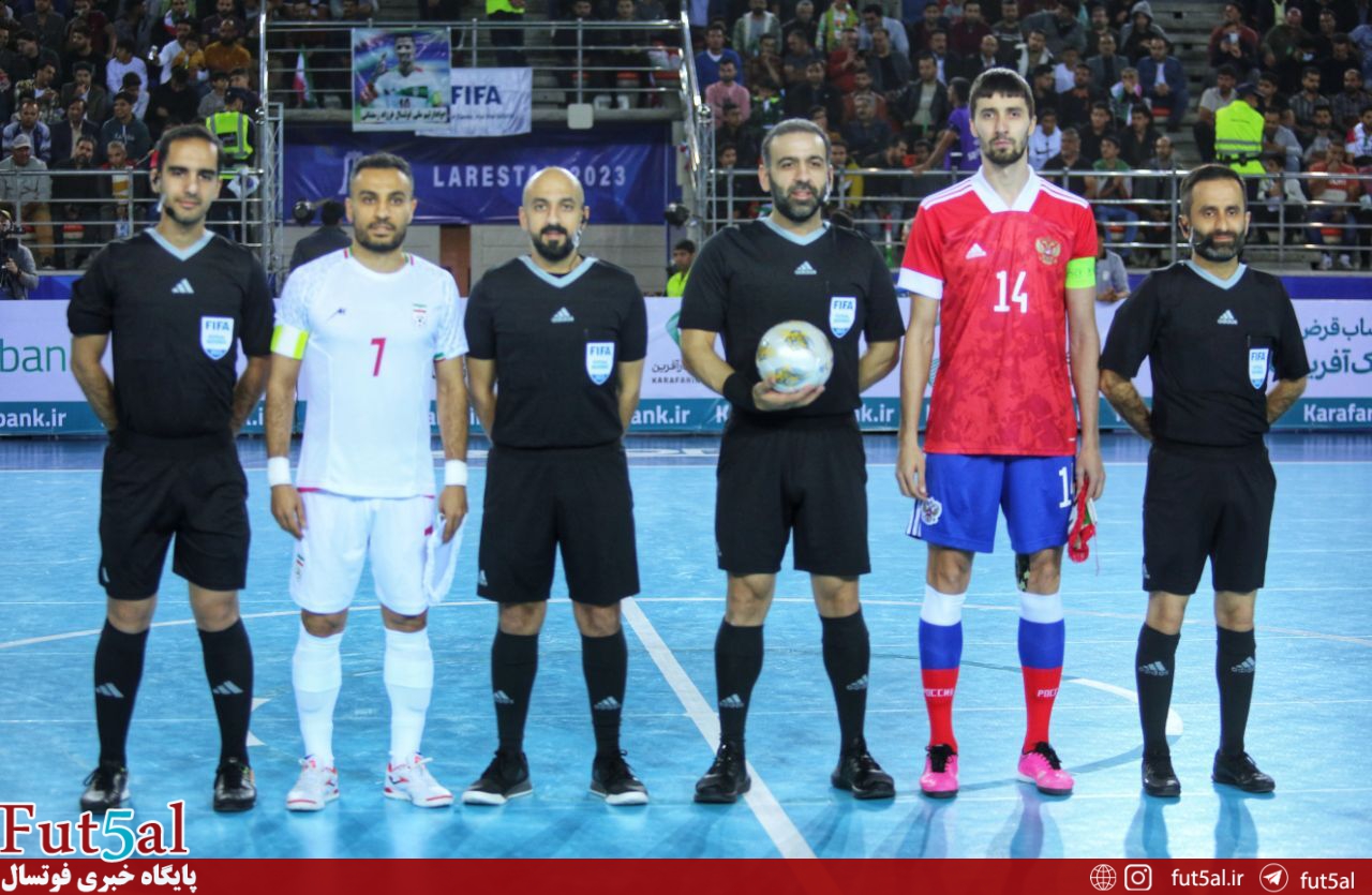 گزارش تصویری/ بازی تیم های ملی ایران و روسیه
