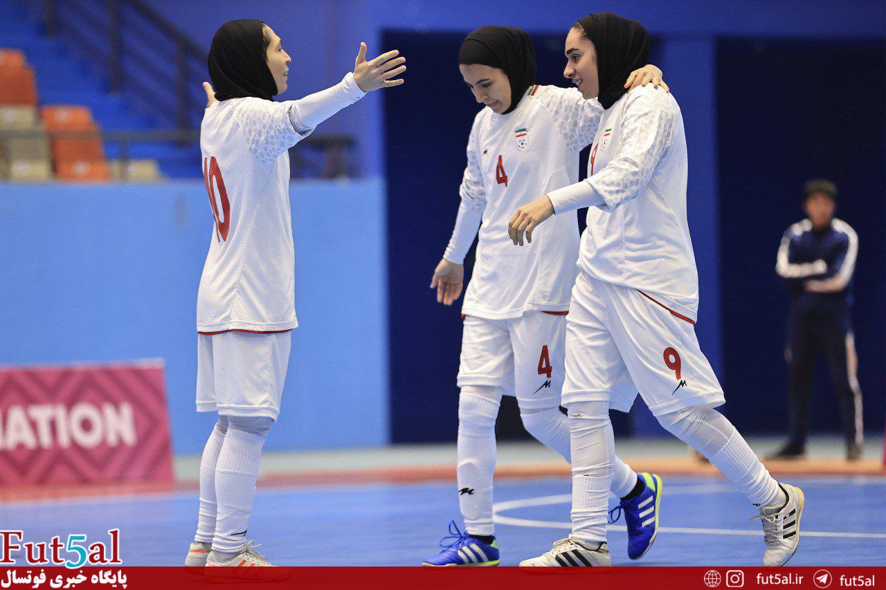 گزارش تصویری/ بازی تیم های ملی بانوان ایران و ترکمنستان در تورنمنت کافا