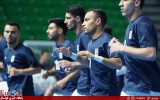 گزارش تصویری/ گرم کردن تیم ملی فوتسال ایران پیش از بازی با ازبکستان