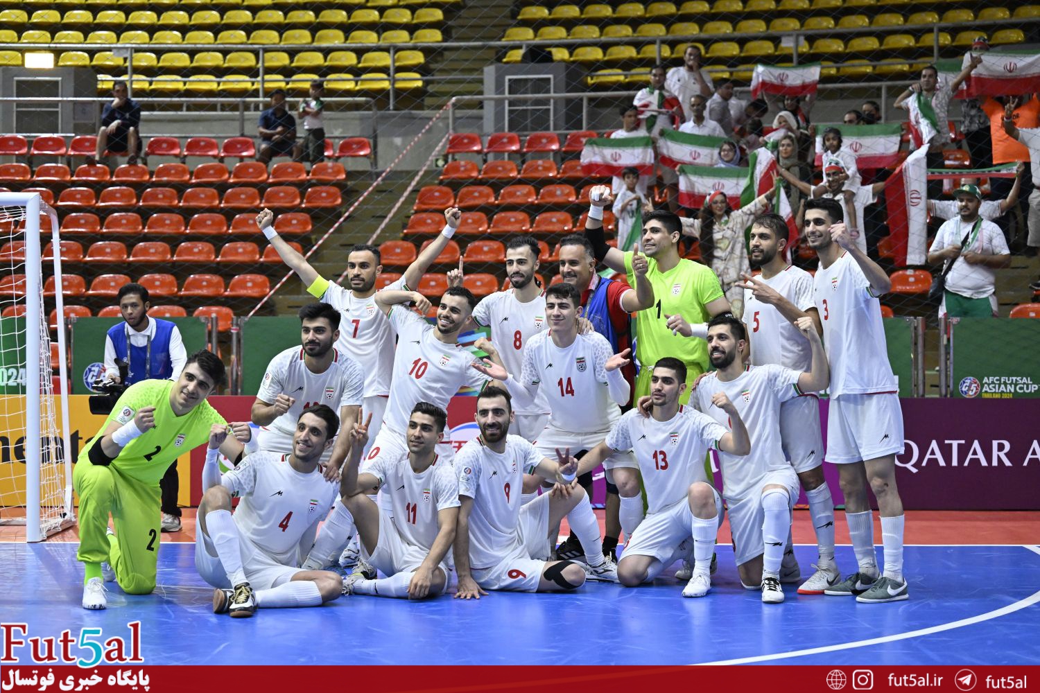 پیام تبریک باشگاه گیتی پسند برای قهرمانی تیم ملی فوتسال ایران