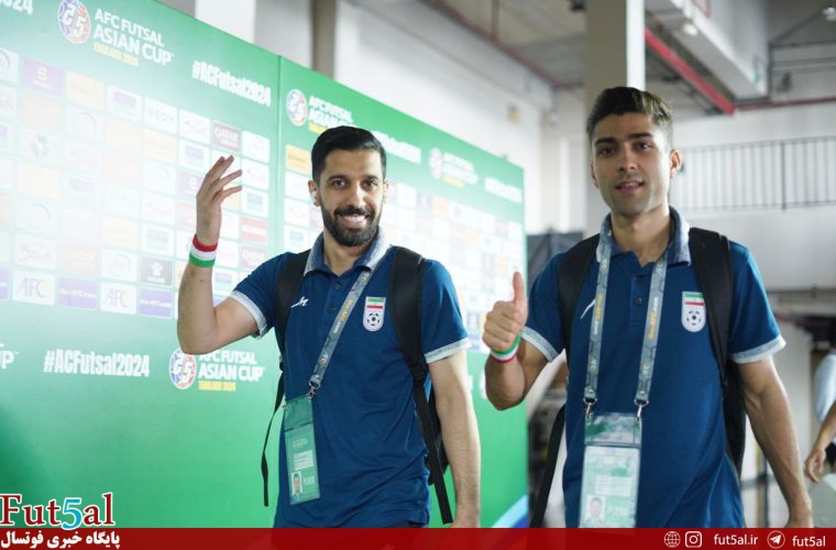 گزارش تصویری/ ورود تیم ملی ایران به سالن بانکوک آره نا برای بازی فینال مقابل تایلند