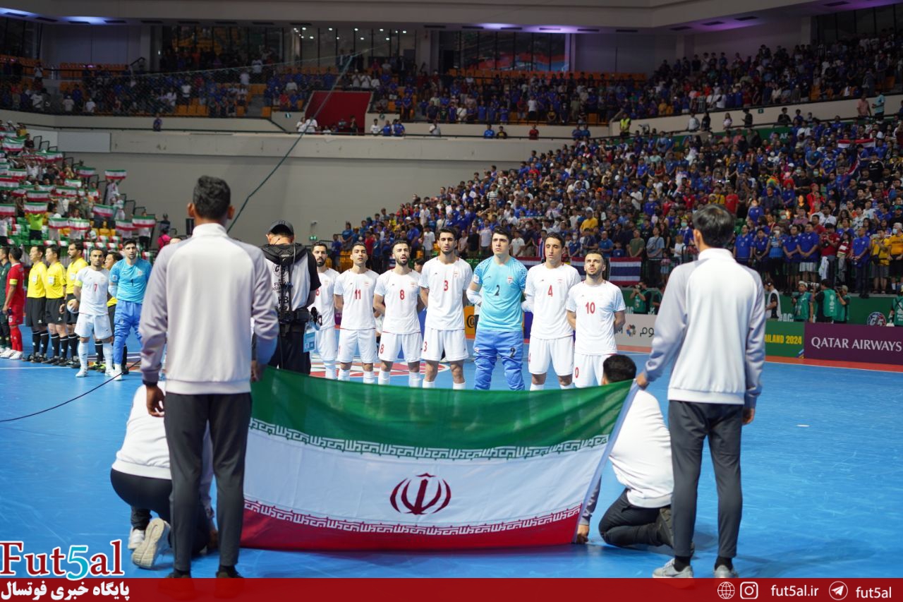 ساعت ۲ بازی ایران در جام جهانی فوتسال تغییر کرد