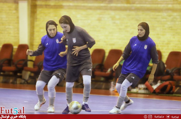 گزارش تصویری/ تمرین تیم ملی فوتسال بانوان