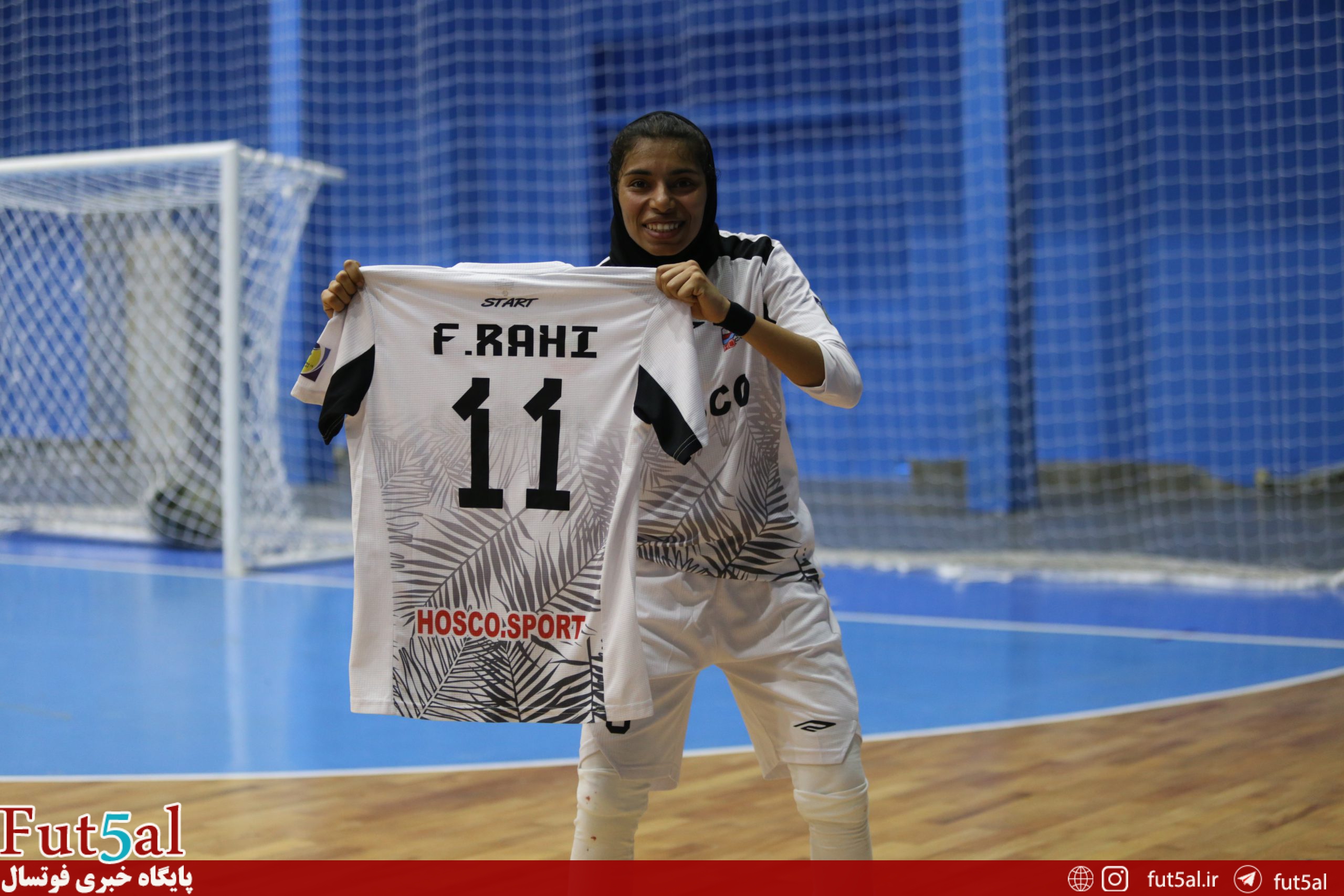 همدردی جالب با رفیق سوگوار در لیگ برتر فوتسال بانوان