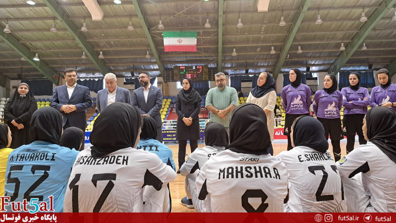 حاشیه‌های یک بازی لیگ برتر بانوان: از توصیه‌های فنی حسین شمس تا نکاتی که رئیس سازمان لیگ گفت+تصاویر