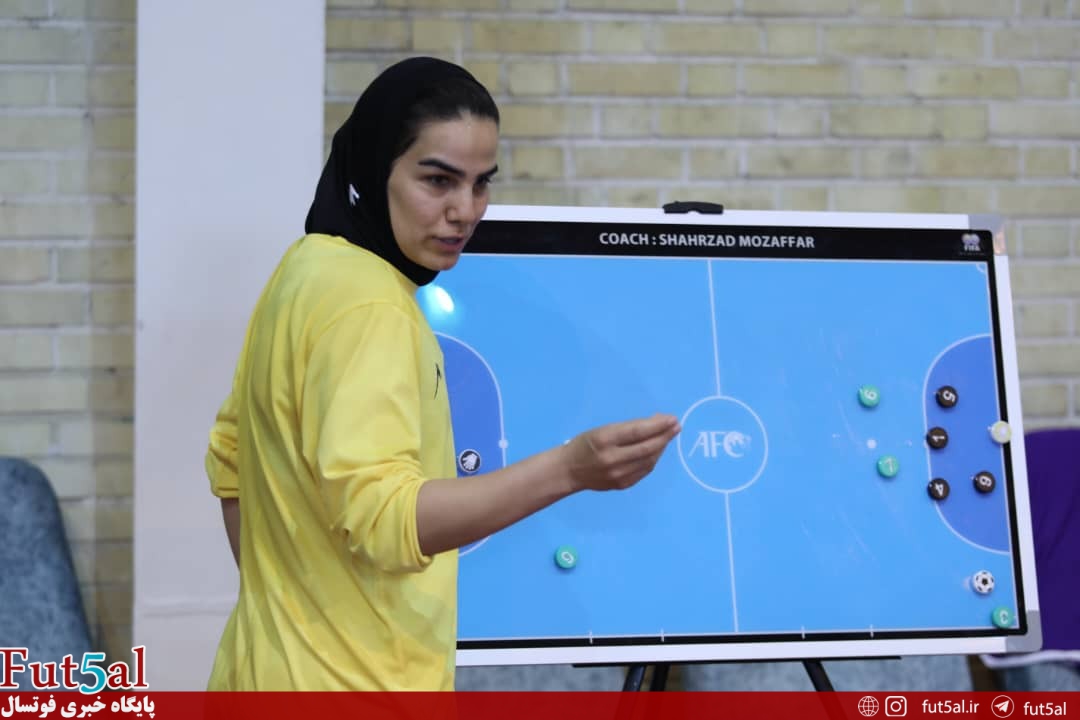 برگزاری تمرین فنی و تاکتیکی تیم ملی فوتسال بانوان+ گزارش تصویری