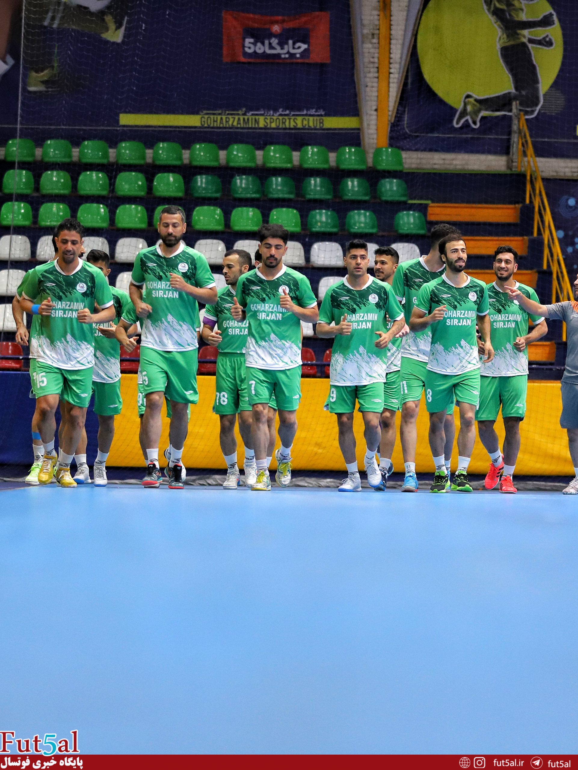گزارش تصویری/ تمرین تیم گهرزمین سیرجان پیش از بازی با گیتی پسند گزارش تصویری/ تمرین تیم گهرزمین سیرجان پیش از بازی با گیتی پسند