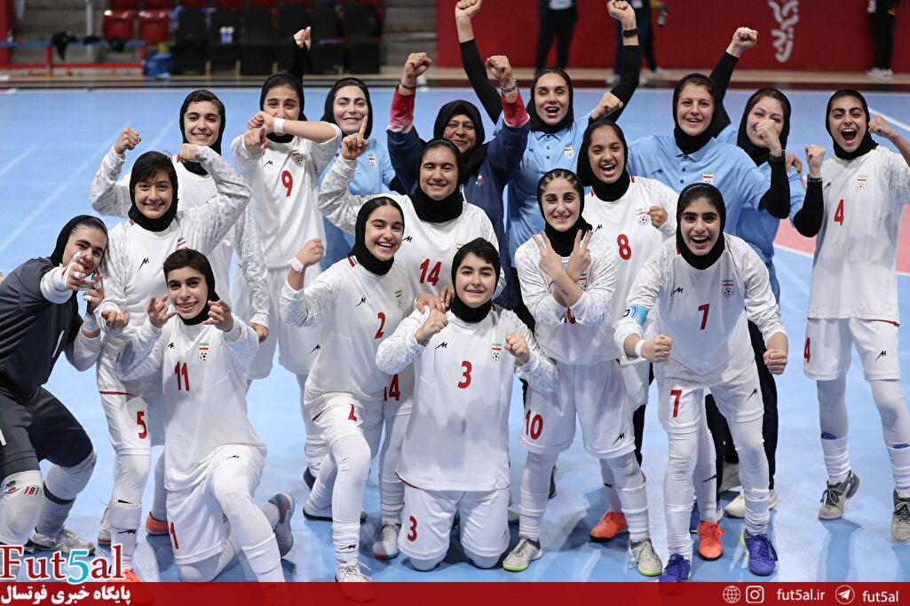 بازی های آسیایی جوانان بحرین/ قهرمانی تیم ملی فوتسال دختران ایران